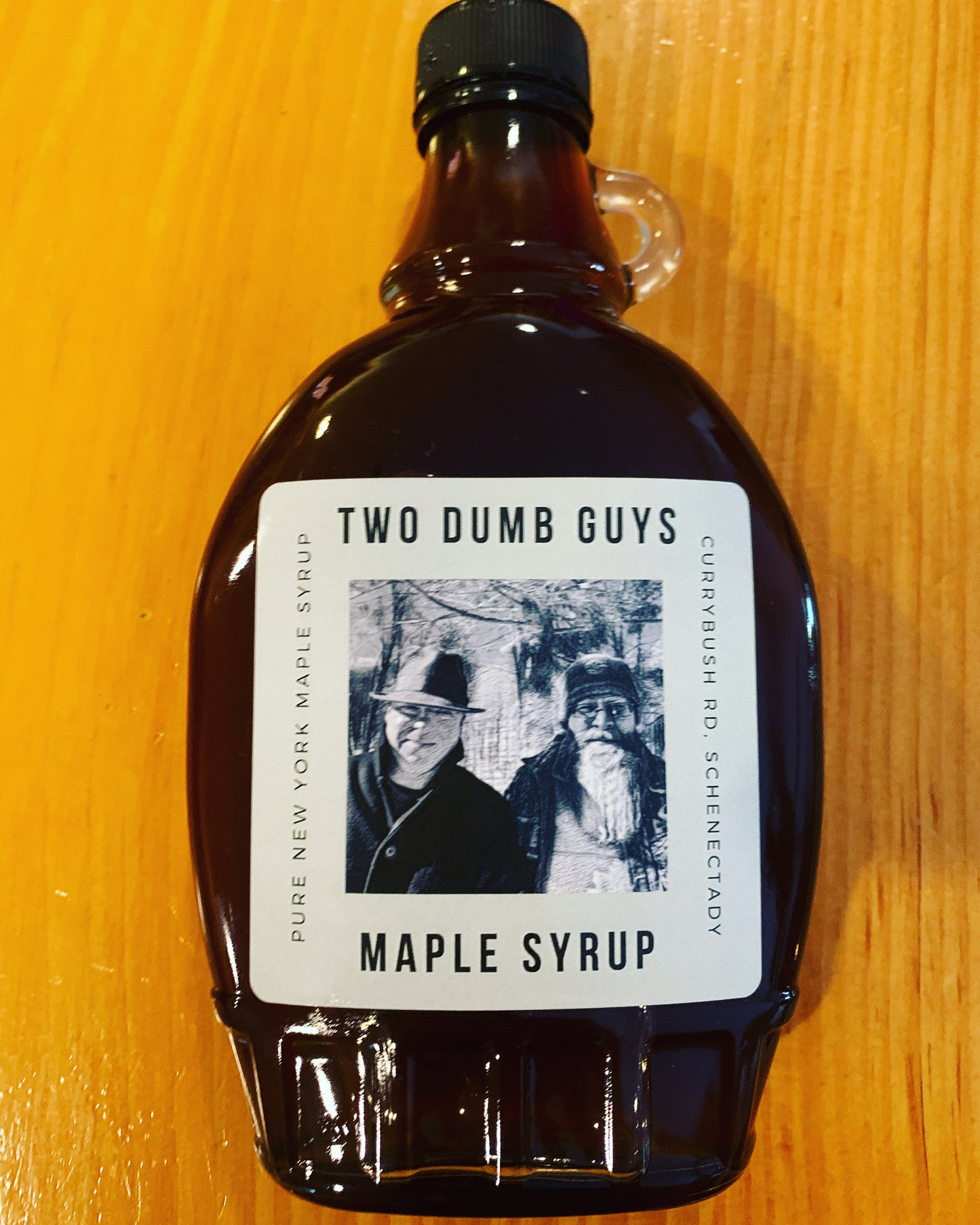 12 oz Maple Syrup Jar